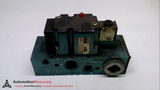 MAC 6313D-617-PM-501DA, DIRECT SOLENOID PILOT OPERATED, 4W/2P,