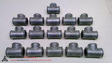 GEORG FISCHER 770130204  GALVANIZED TEE FITTING, 1/2