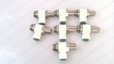SMC AS4201F-G04-12W2D PACK OF 7, SPEED CONTROLLER WITH ONE TOUCH FITTI