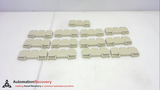 SIEMENS 8WA1 011-1MH15  TERMINAL BLOCK, 500V, 6MM