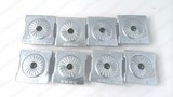 COOPER B-LINE NWM6 - PACK OF 8, NUT WASHER COMBINATION, ZINC PLATED