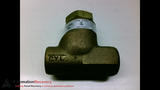 PARKER S50B SELECTOR VALVE, 2 POSITION, 3WAY, 207BAR (3000PSI), FLOW