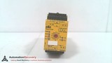 PILZ 777502 , SAFETY RELAY PNOZ XV2P 3/24VDC 2N 0 2N/0T