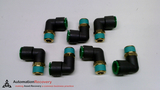 SMC KRL13-36S  PUSH-TO-CONNECT FITTING, 90Âº, 1/2 INCH