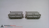 HARTING HAN E AV  TERMINAL BLOCK, 10 INSERTS, 16A, 500V