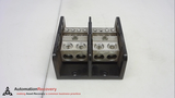 ILSCO PDH-28-500-2, POWER DISTRIBUTION BLOCK,  3 POLES,  760A,  600V