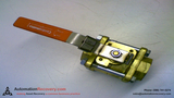 CONTROMATICS 6800 SELC 1 1/2 BALL VALVE 1 1/2