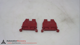 ALLEN BRADLEY 1492-W4-RE  SERIES A, TERMINAL BLOCK, RED