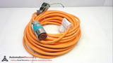 SIEMENS 6FX8002-5CS31-1CA0, CORDSET, 1000 VOLTS, 20 METER