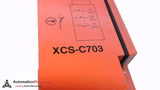 TELEMECANIQUE XCS-C703 SAFETY INTERLOCK SWITCH, 300VAC, 10AMP,