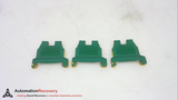 ALLEN BRADLEY 1492-WG4  TERMINAL BLOCK, IEC, GREEN/YELLOW