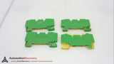 SIEMENS 8WA2 011-1PG20  TERMINAL BLOCK, 28-12AWG, 4MM2