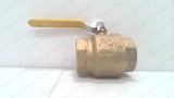 PHC 125G 5G1/2G, FULLPORT BRASS 2-WAY BALL VALVE