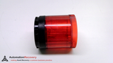 ALLEN BRADLEY 855T-B24TL4 SERIES C, RED STACK LIGHT - STEADY LED