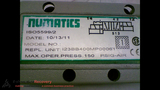 NUMATICS I23BB500MP00061 WITH ATTACHED PART NUMATICS 236-384B