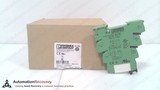 PHOENIX CONTACT PLC-RSC-24DC/21HC -BOX OF 10, RELAY MODULE, 2967620