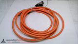 SIEMENS 6FX80025DS011BF0, CABLE, 6 POLE/5 POLE, FEMALE/MALE, ST/ST