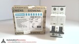 SIEMENS 5SY4 240-7, 2-POLE MINIATURE CIRCUIT BREAKER ~400V