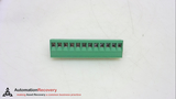 PHOENIX CONTACT MSTB 2,5/12-ST  PLUG, TERMINAL BLOCK, 12A
