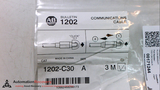 ALLEN BRADLEY 1202-C30 SERIES A MALE TO MALE CONNECTORS