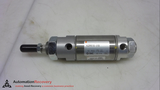 SMC NCDMKE150-0100, ROUND BODY CYLINDER, NON ROTATING, STAINLESS STEEL