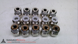 PISCO PC 1/4-02  STRAIGHT FITTING, TUBE DIAMETER: 1/4