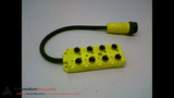LUMBERG AUTOMATION ASB8/LED5/4-14-RS120M/1FT 8 PORT POWER DISTRIBUTION