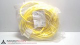 BALLUFF BCC A314-A314-30-346-VX44W6-250, DOUBLE-ENDED CORDSET, BCC09K6