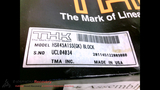 THK HSR45A1SS, LINEAR BEARING BLOCK, BASE 4 INCH X 4.5 INCH, 45 MM