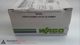 WAGO 750-841, ETHERNET TCP/IP PROGRAMMABLE FIELDBUS CONTROLLER,