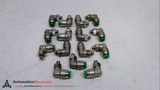 NUMATICS INB109-108-036  SWIVEL ELBOW FITTING, TUBE:1/8