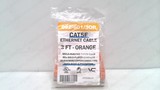 VERTICAL CABLE 092-601/3OR, CAT5E ETHERNET CORDSET
