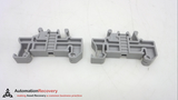 PHOENIX CONTACT CLIPFIX-35  TERMINAL BLOCK CLAMP, GREY