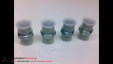 ADAPTALL 9000-12-12  FITTING, MALE BSPP/MALE BSPP, CARBON