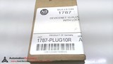 ALLEN BRADLEY 1787-PLUG10R SERIES A, DEVICENET 10 PLUG W/ LOCK