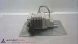 SMC US17074, VALVE BODY,WITH (3) VQC2101N-51 & (1) VQC2201N-51 VALVES,