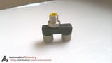 LUMBERG ASBS 2 M12-S2325, M12 2-WAY SPLITTER / T-CONNECTOR, 600000112