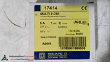 SQUARE D 17414; BA MULTI 9 C60 CIRCUIT BREAKER PROTECTOR NIB NOS