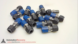 PARKER 5-4 FBZ-SS  CONNECTOR, MALE, PIPE SIZE: 1/4