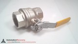 PARKER V50P-24, 2-WAY BALL VALVE