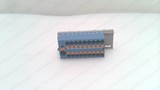 PHOENIX CONTACT PTFIX 4/18X1,5-NS35 BU, DISTRIBUTION BLOCK, 1047455