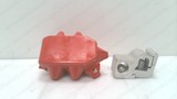ILSCO GTA-250-250-W/C RED, PARALLEL TAP CONNECTOR WITH COVER