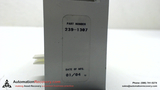 NUMATICS 239-1307 OUTPUT MODULE 4-3 POLE FEMALE CONNECTIONS 0.5AMP MAX