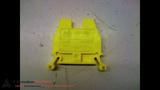 ALLEN BRADLEY 1492-W4 SER A, GRAY STANDARD FEED THROUGH TERMINAL BLOCK