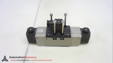 SMC VP7-8-FPG-D, SOLENOID VALVE, AC 100V,  3 POSITION