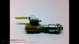 APOLLO VALVES 77-102-19 WITH ATTACHED PART NUMBER DCA60