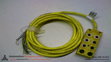 TURCK VB 80.5-P7X17-5 EUROFAST JUNCTION BOX 8 PORT CABLE CONDUCTOR