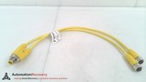 LUMBERG AUTOMATION ASB2-RKT 4/3-645/0.3M, IN-LINE SPLITTER CABLE