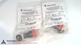 ALLEN BRADLEY 800FD-MT44X02 SERIES A, RED TWIST TO RELEASE E-STOP