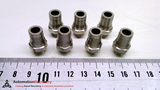 LEGRIS 3601-06-10  MALE CONNECTOR FITTING, 6MM X 1/8